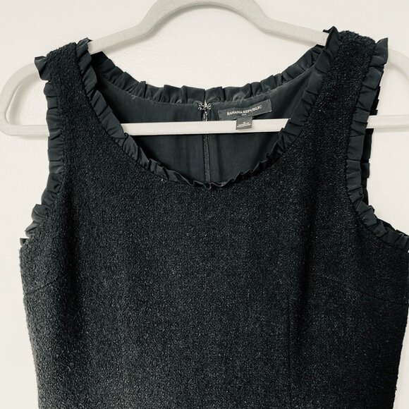 Banana Republic Sheath Dress Wool Blend Size 4 - Picture 4 of 14